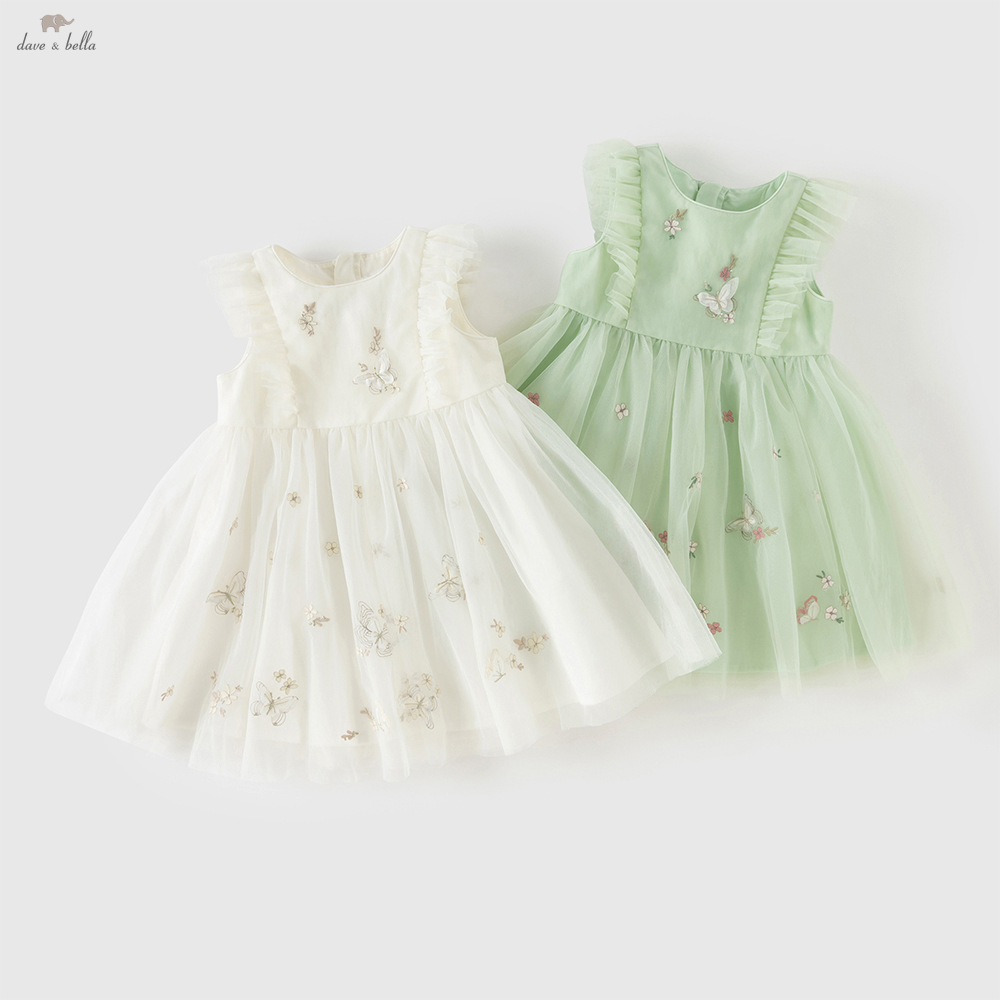 Dave Bella Embroidery Lace Mes - Summer Clothing Baby Girl review and price