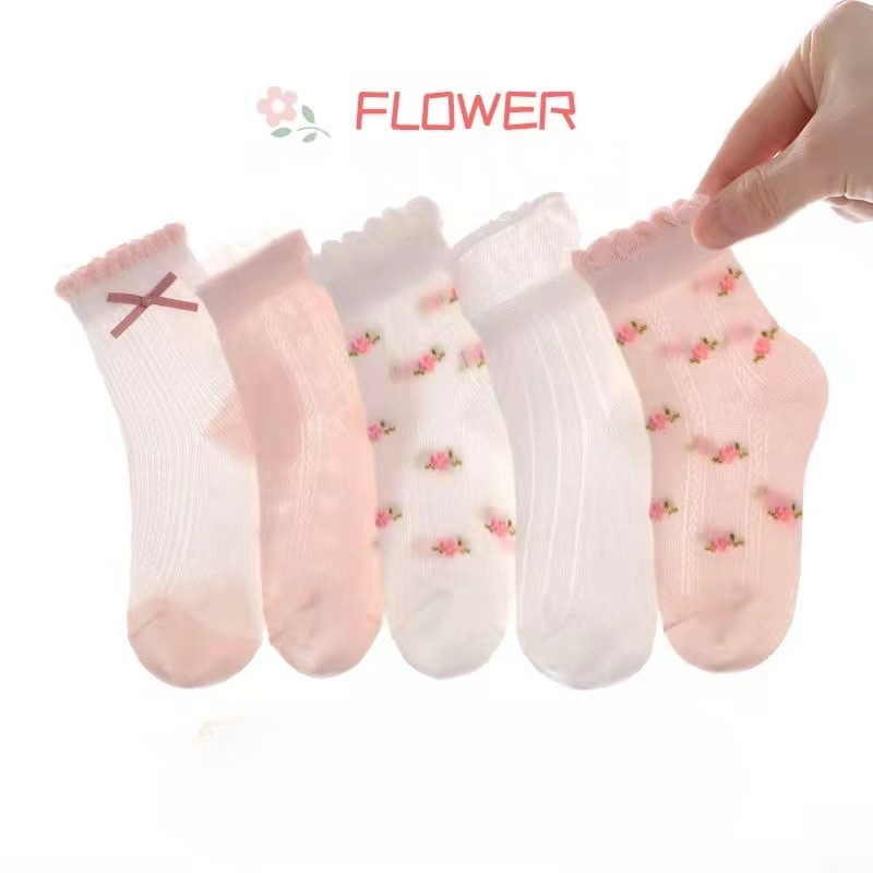 Girls Socks Cute Flowers Patte - Summer Clothing Baby Girl review and price